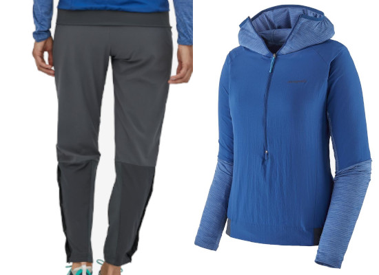 Patagonia Airshed Pro Running Pullover und Strider Pro Pants